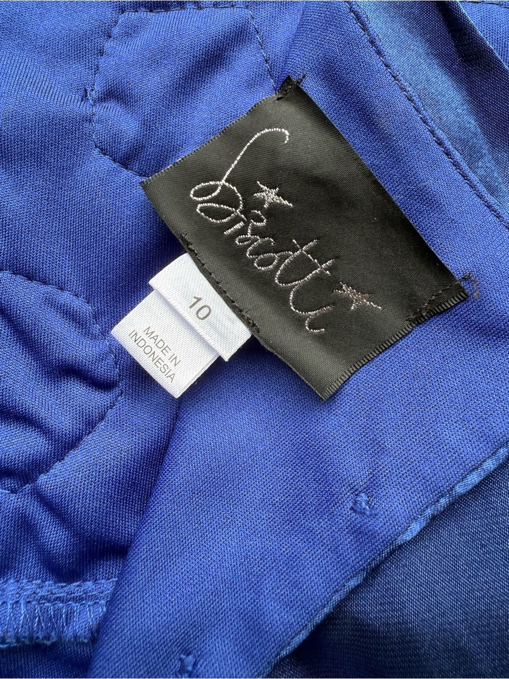 Lipsy Bold Blue Dress - Picture 5 of 7